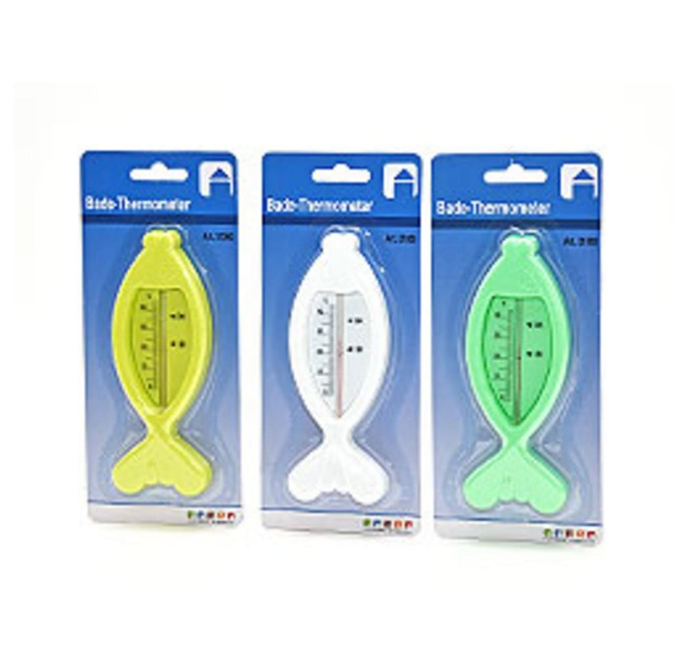 HundB Badethermometer 1 x Badethermometer ca. 5 x 15 cm, Farbe zufällig, Einzelartikel 1-tlg., Einzelartikel, Wassertemperaturmesser Babythermometer Badewasserthermometer von HundB
