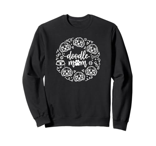 Hunderasse Goldendoodle Mama Doodle Fun Doodle-Mom Hunde Sweatshirt von Hunde Haustiere Zubehör Geschenke Shirts