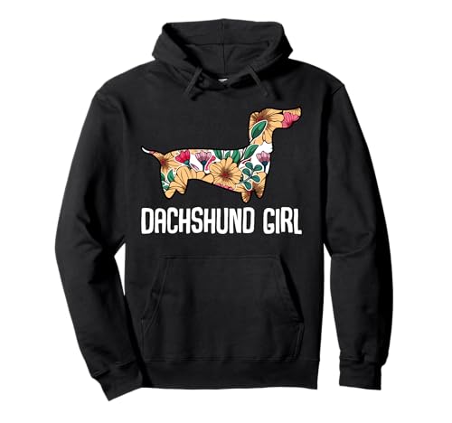 Dachshund Girl Dackel Hunde Liebhaber Haustier Blumen Lustig Pullover Hoodie Dachshund Girl Dackel Hunde Liebhaber Haustier Blumen Lustig Pullover Hoodie von Hunde-Liebhaber Tiere Witzige Geschenkidee