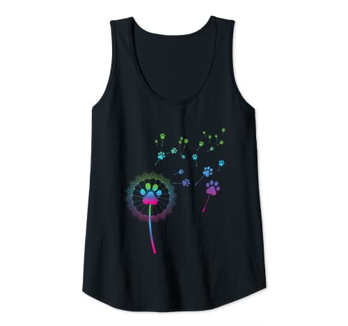 Damen Hunde Motive für Hunde Mamas - Blumen aus Hundepfoten Tank Top Damen Hunde Motive für Hunde Mamas - Blumen aus Hundepfoten Tank Top von Hunde Motive für Hunde Mamas - Dog Mom Fashion