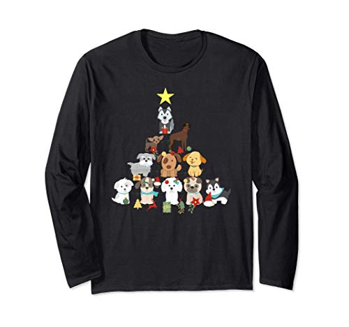 Hund Weihnachtsbaum Süß Weihnachten Geschenk Damen Herren Langarmshirt Hund Weihnachtsbaum Süß Weihnachten Geschenk Damen Herren Langarmshirt von Hunde Weihnachts Geschenke Co.