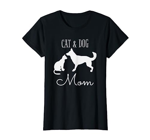 Hund & Katze Cat & Dog Mom Mutter Mama Niedlich Geschenk T-Shirt Hund & Katze Cat & Dog Mom Mutter Mama Niedlich Geschenk T-Shirt von Hunde & Katzen Geschenk