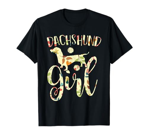 Hundebesitzer Haustier Hunde Geschenk Mädchen Vintage Dackel T-Shirt Hundebesitzer Haustier Hunde Geschenk Mädchen Vintage Dackel T-Shirt von Hundebesitzer Geschenkidee Dackel Hund