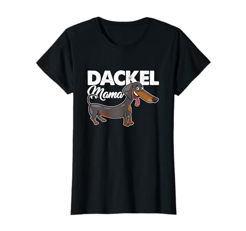 Dackel Mama Hundemama Hundehalterin Hunde Gassi Geschenk T-Shirt Dackel Mama Hundemama Hundehalterin Hunde Gassi Geschenk T-Shirt von Hundefreundin Hundebesitzerin Hunderasse Hund