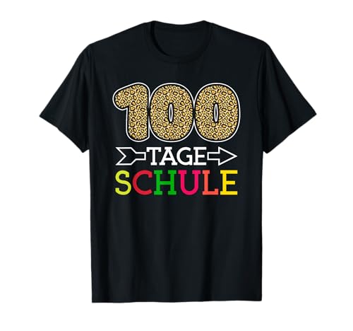 100 Tage Schule Schulkind Kinder Lehrer T-Shirt 100 Tage Schule Schulkind Kinder Lehrer T-Shirt von Hundert Tage Schule