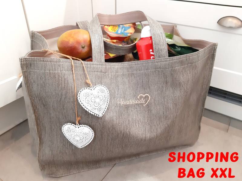 xxl Einkaufstasche Shopping Bag Aus Kunstleder Einkaufskorb Faltbar Tasche Tragetasche Shopper Retro Vintage Style xxl Einkaufstasche Shopping Bag Aus Kunstleder Einkaufskorb Faltbar Tasche Tragetasche Shopper Retro Vintage Style von HundeschneidereiShop