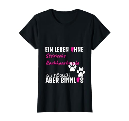 Steirische Rauhhaarbracke Fashion Violett Damen T-Shirt von Hundesport Hundeplatz - Lustige Sprüche Damen Mode