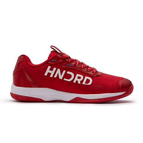 Hundred Herren Xoom Pro Sneaker, Red/White, 37 EU von Hundred