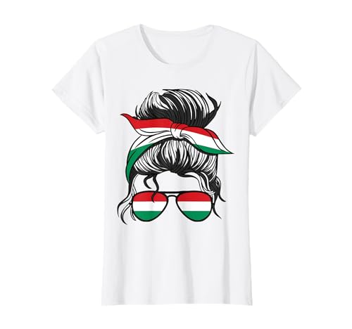 Magyarország Mädchen Ungarn Mädchen Magyar Frauen Ungarische Flagge T-Shirt von Hungarian Girl Hungary girls Magyar women flag