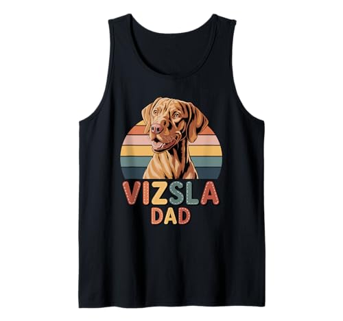 Herren Retro Vizsla Dad Magyar Hungarian Vizslas Tank Top Herren Retro Vizsla Dad Magyar Hungarian Vizslas Tank Top von Hungarian Vizsla Lover Gifts