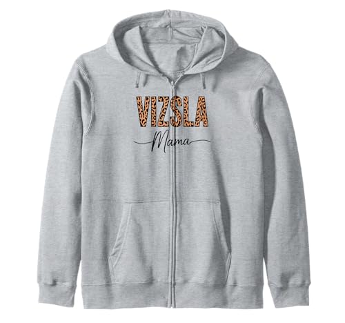 Leopardenmuster Hungarian Vizsla Mama Magyar Vizslas Kapuzenjacke Leopardenmuster Hungarian Vizsla Mama Magyar Vizslas Kapuzenjacke von Hungarian Vizsla Lover Gifts
