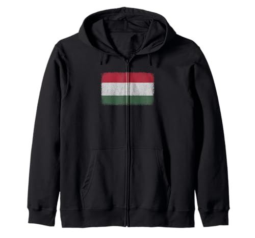 Ungarn-Flaggen-Grafik für Männer, Frauen, Kinder Kapuzenjacke von Hungary Flag Graphic Store