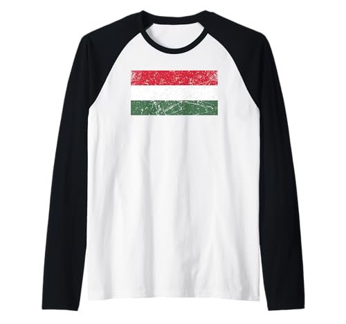 Ungarn-Flaggen-Grafik für Männer, Frauen, Kinder Raglan Ungarn-Flaggen-Grafik für Männer, Frauen, Kinder Raglan von Hungary Flag Graphic Store