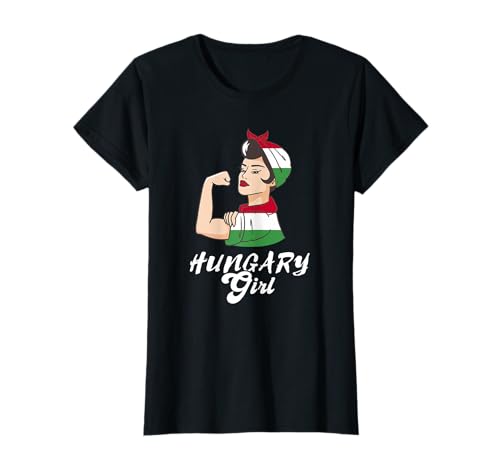 Ungarn Mädchen Starke Frau Stolze Ungarische Flagge Stolz Wurzeln T-Shirt Ungarn Mädchen Starke Frau Stolze Ungarische Flagge Stolz Wurzeln T-Shirt von Hungary Flag Pride Hungarian Roots Proud