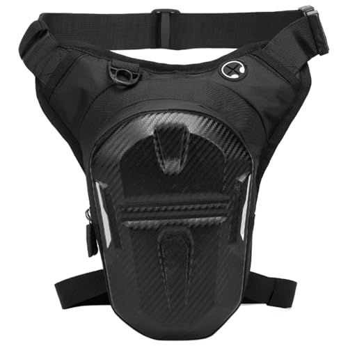 HunicandIU Motorrad Beintasche - Wasserdichter Hüftgurt Mit Bauchtasche | Multifunktionale Tasche Mit Mehreren Fächern Für Aktivitäten Wie Radfahren Wandern Reiten Angeln Fitness Für Frauen Und von HunicandIU