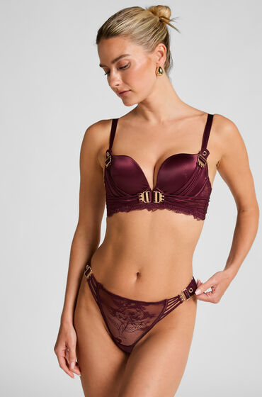 Hunkemöller String Avela Rot von Hunkemöller