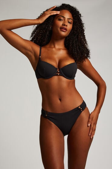 Hunkemöller Bikini Slip Rio Holbox Schwarz von Hunkemöller