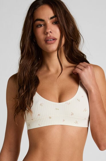 Hunkemöller Bralette Dianne Weiß von Hunkemöller