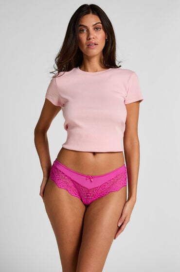 Hunkemöller Brazilian-Shorts Valencia Rosa von Hunkemöller