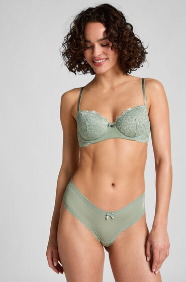 Hunkemöller Brazilian in V-Form London grün von Hunkemöller