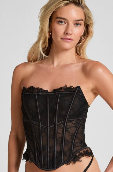 Hunkemöller Bustier Julia Schwarz von Hunkemöller