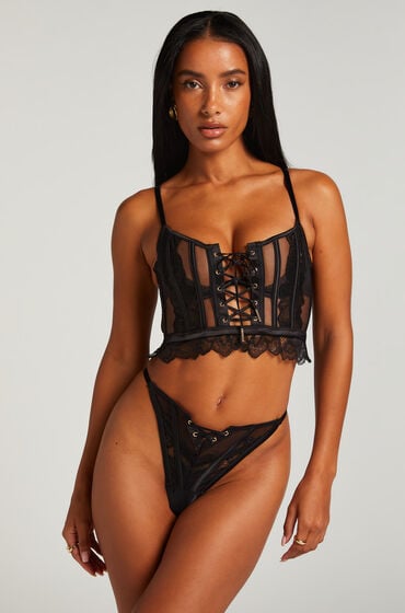 Hunkemöller String Cierra Schwarz Hunkemöller String Cierra Schwarz von Hunkemöller