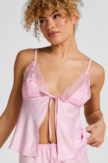 Hunkemöller Camisole Cordelie Rosa von Hunkemöller