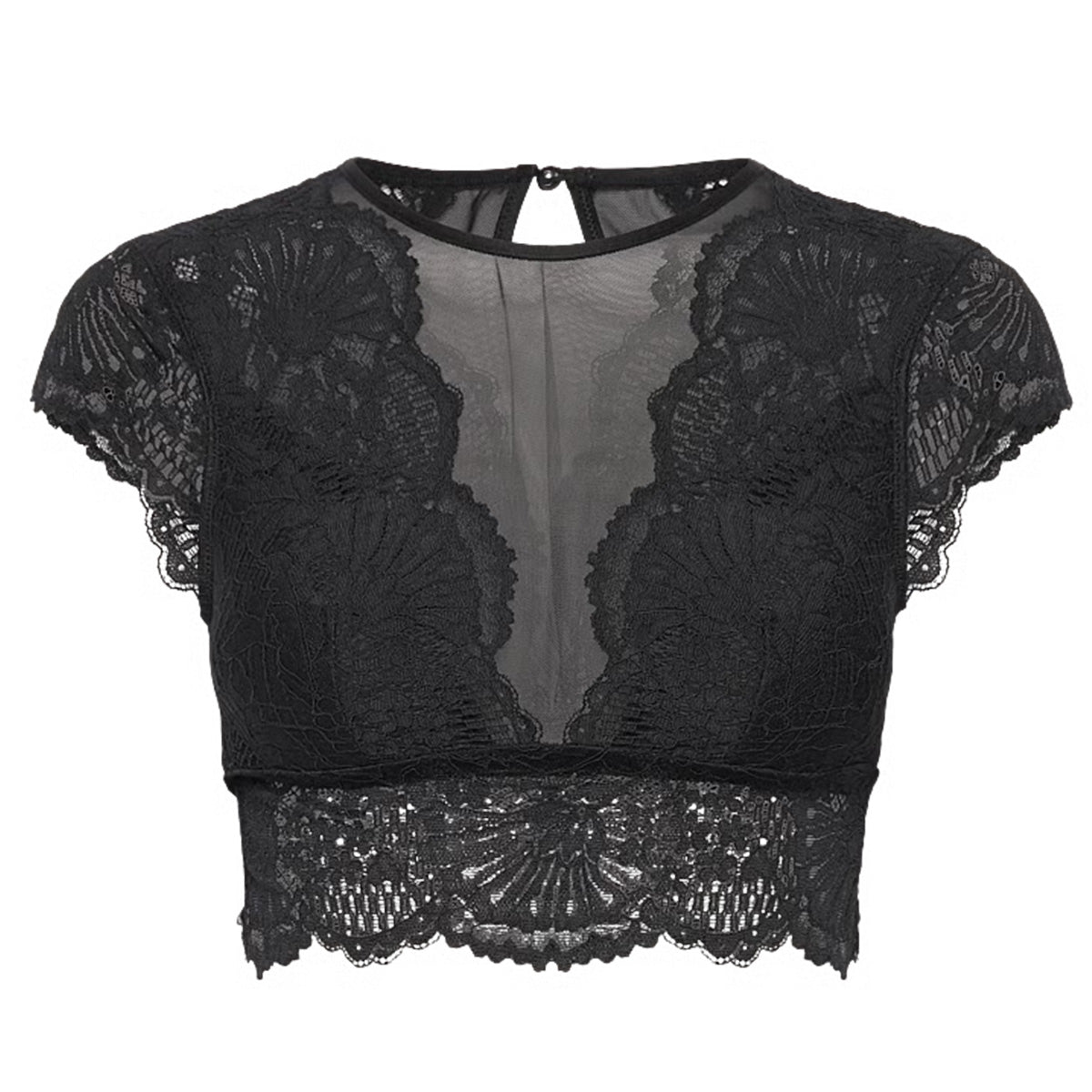 Hunkemöller Essie Bralette BH, Schwarz, Größe: S, Damen von Hunkemöller