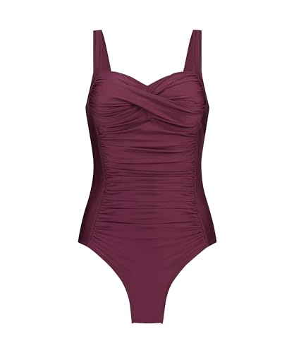 Hunkemöller Formender Badeanzug - Wine Berry - 42 von Hunkemöller