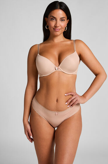 Hunkemöller Brazilian Georgia Baumwolle Beige von Hunkemöller