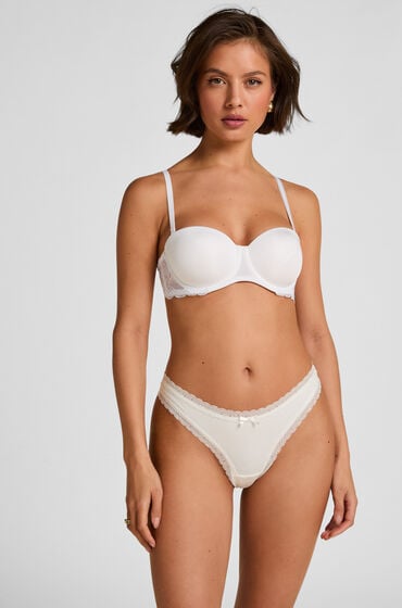 Hunkemöller Georgia String Weiß von Hunkemöller