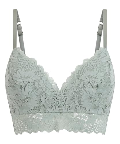 Hunkemöller Gepolsterter bügelloser BH Andrea - Iceberg Green - 85C von HUNKEMÖLLER