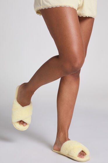 Hunkemöller Slipper Lia Gelb von Hunkemöller