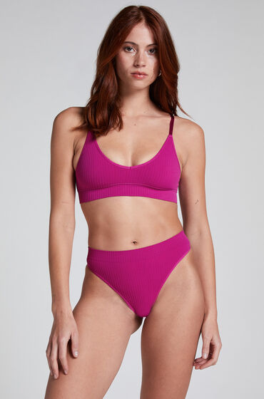 Hunkemöller Hoch ausgeschnittener String Dianne Rosa von Hunkemöller