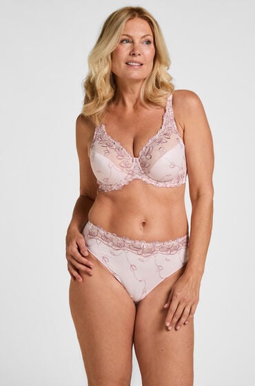 Hunkemöller Hochgeschnittener Slip Diva Rosa von Hunkemöller