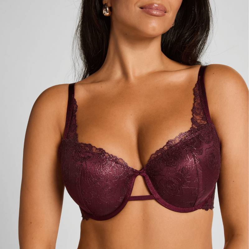 Hunkemöller Hollie BH mit Bügel, Rot, Größe: 80B, Damen von Hunkemöller