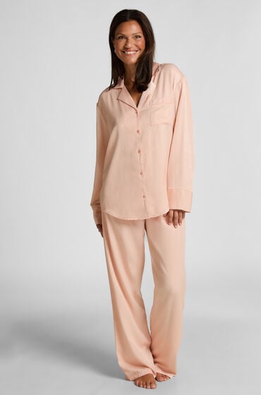 Hunkemöller Hose Satin Rosa von Hunkemöller