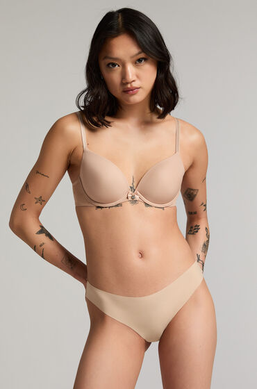 Hunkemöller Invisible Brazilian Micro Beige von Hunkemöller