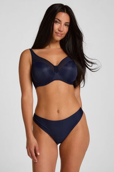 Hunkemöller Invisible String Lace Back Blau von Hunkemöller
