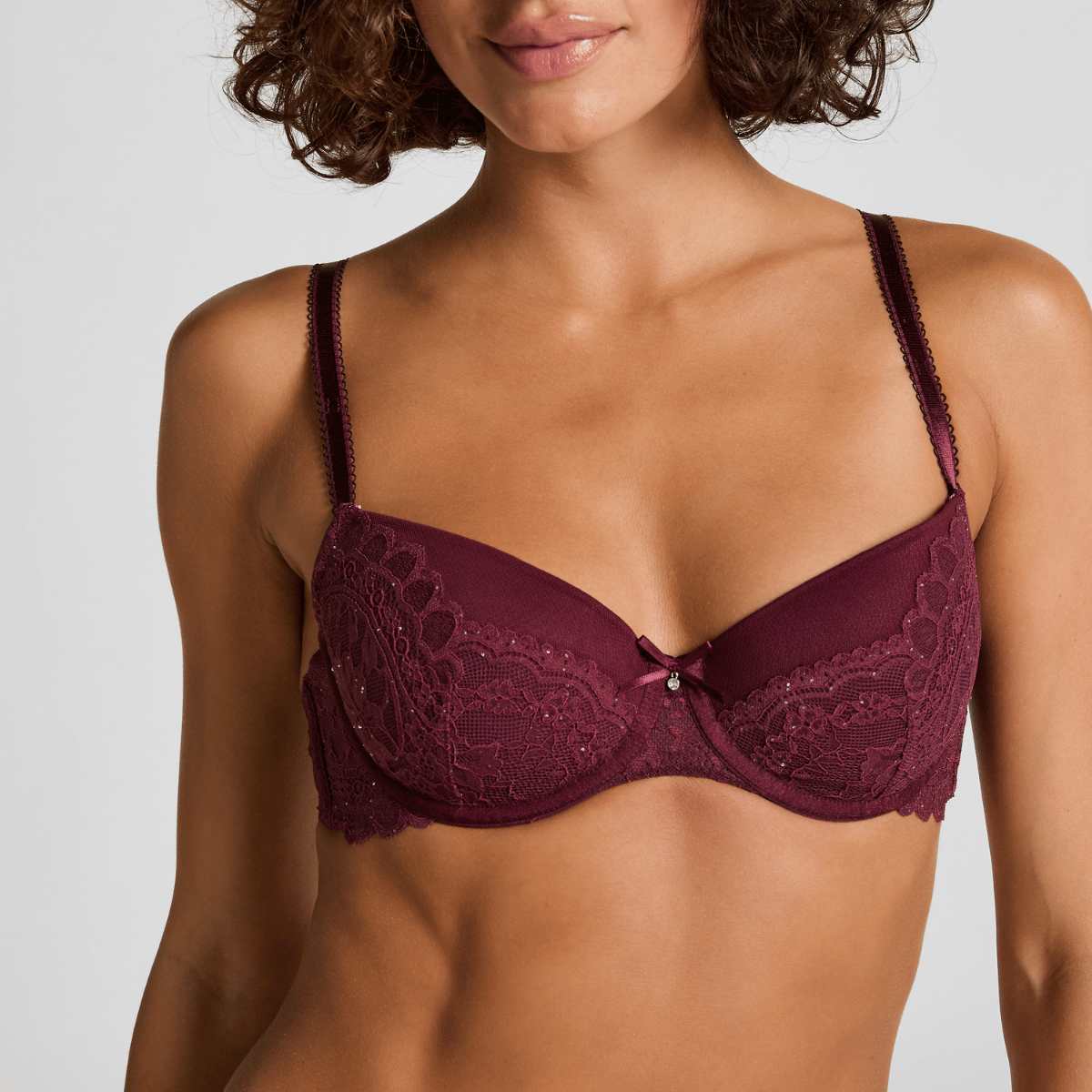 Hunkemöller Isadora BH mit Bügel, Rot, Größe: 70C, Damen von Hunkemöller