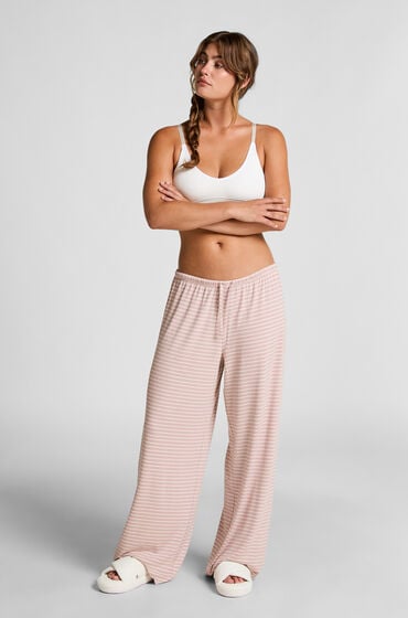 Hunkemöller Jersey-Hose Rosa von Hunkemöller