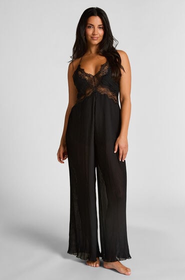 Hunkemöller Jumpsuit Zaphira Schwarz von Hunkemöller