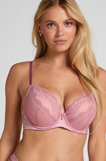Hunkemöller Laila Push-up-BH Rosa von Hunkemöller