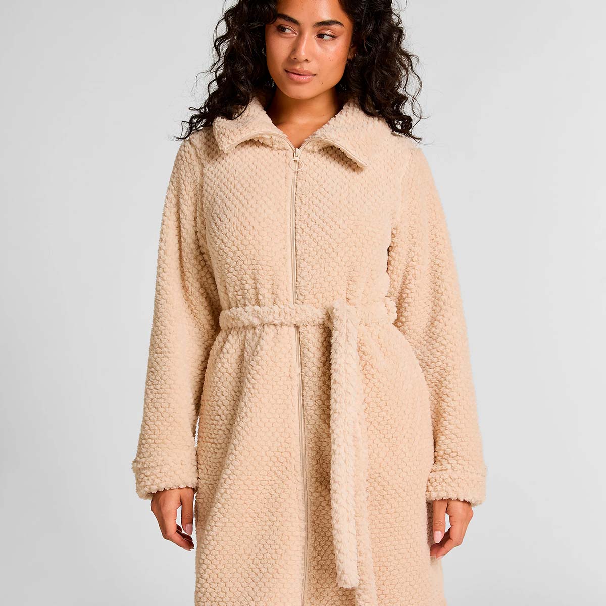 Hunkemöller  Mantel, Braun, Größe: XS/S, Damen von Hunkemöller