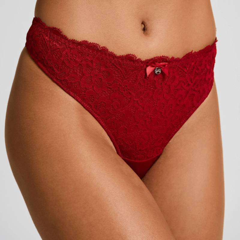 Hunkemöller Marine String, Rot, Größe: XL, Damen von Hunkemöller