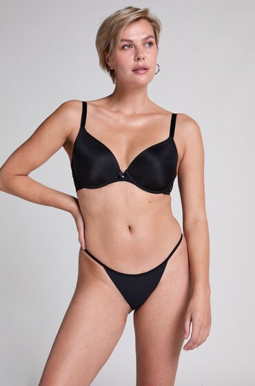 Hunkemöller Nahtloser String Schwarz Hunkemöller Nahtloser String Schwarz von Hunkemöller