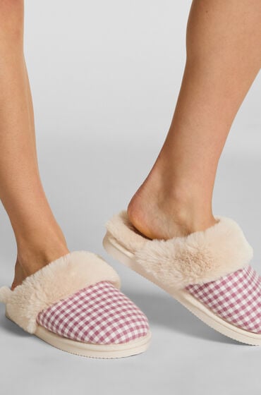 Hunkemöller Pantoffeln Lila von Hunkemöller