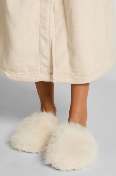 Hunkemöller Hausschuhe Isabella Weiß von Hunkemöller