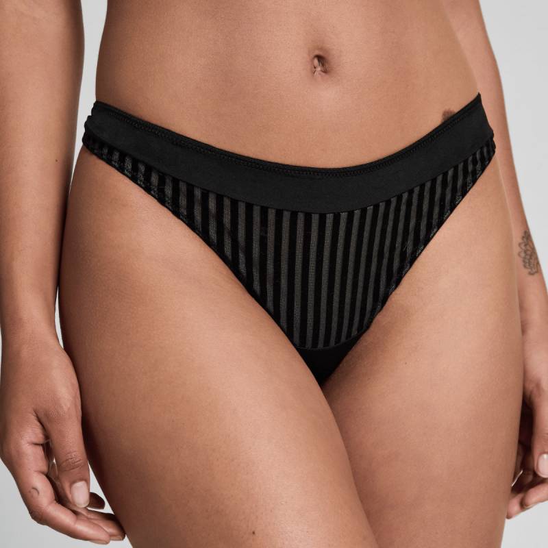 Hunkemöller Pia String, Schwarz, Größe: L, Damen von Hunkemöller