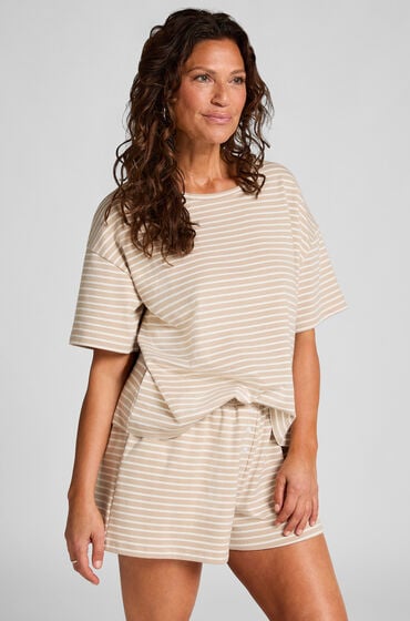 Hunkemöller Pyjama-Set Jersey Beige von Hunkemöller